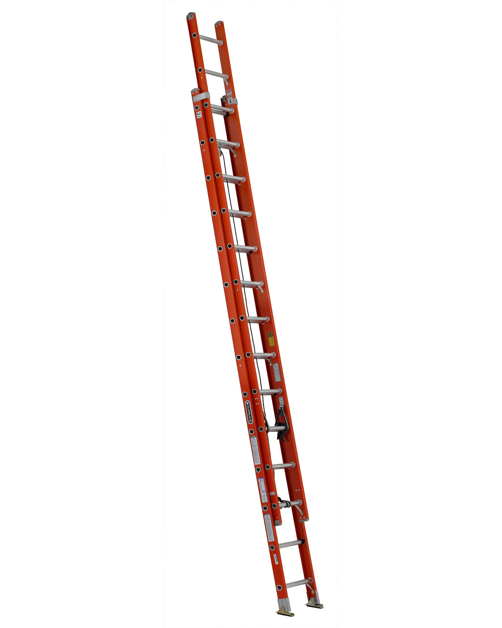 ESCALERA DE EXTENSIÓN DE FIBRA DE VIDRIO 534-28N