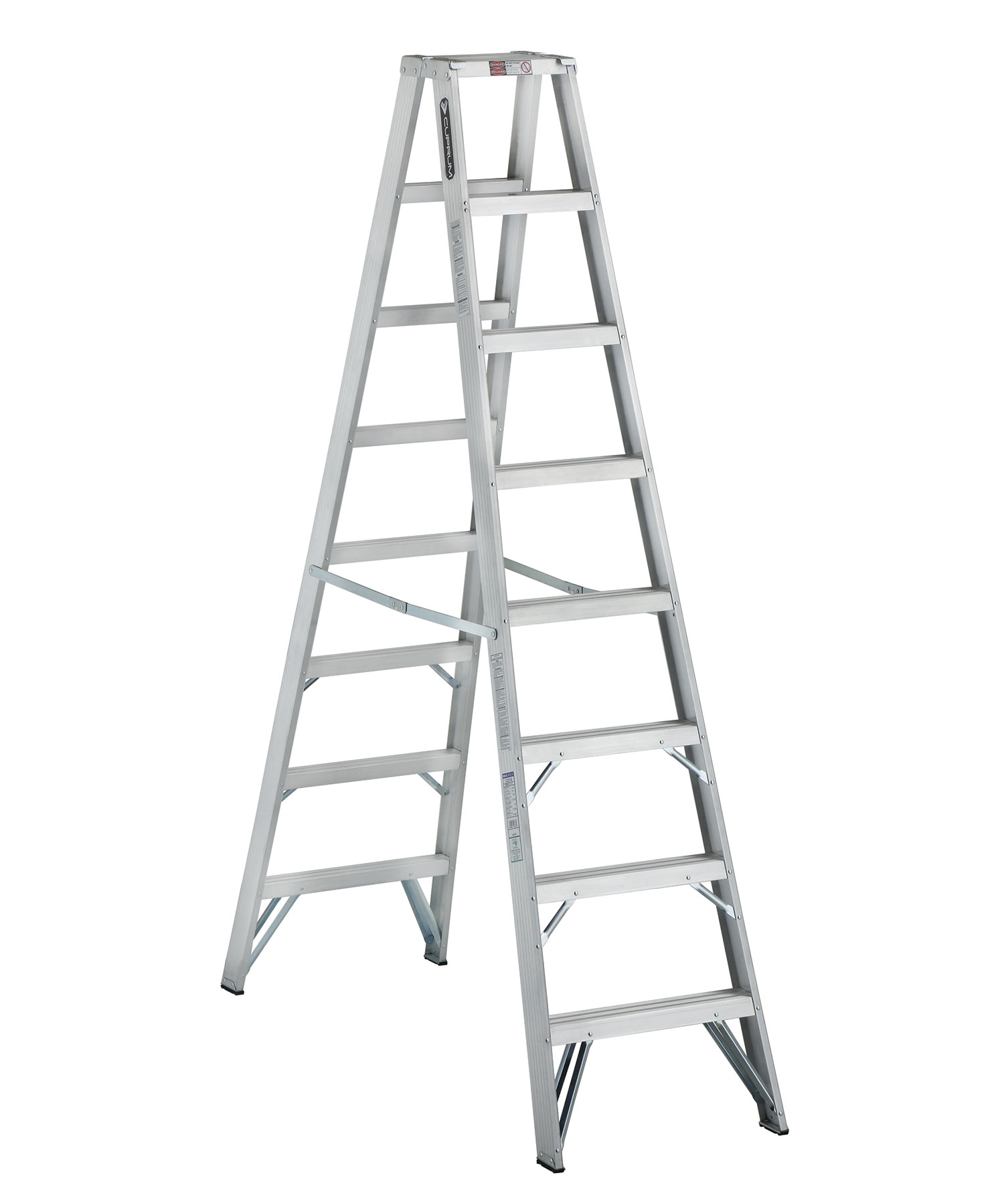 ESCALERA DE TIJERA DOBLE DE ALUMINIO C-2231-08
