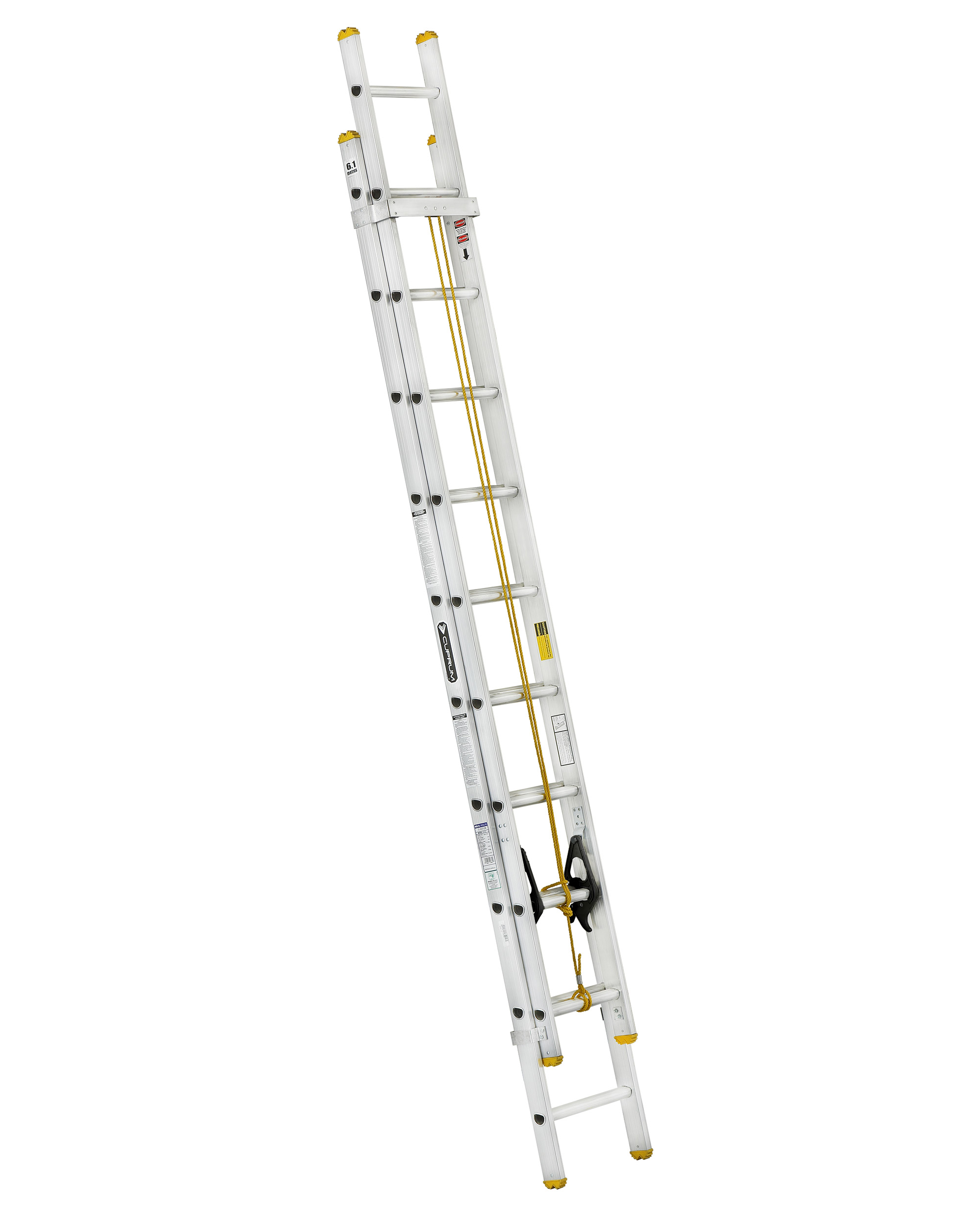 ESCALERA DE EXTENSIÓN GASERA DE ALUMINIO C-2327-20N
