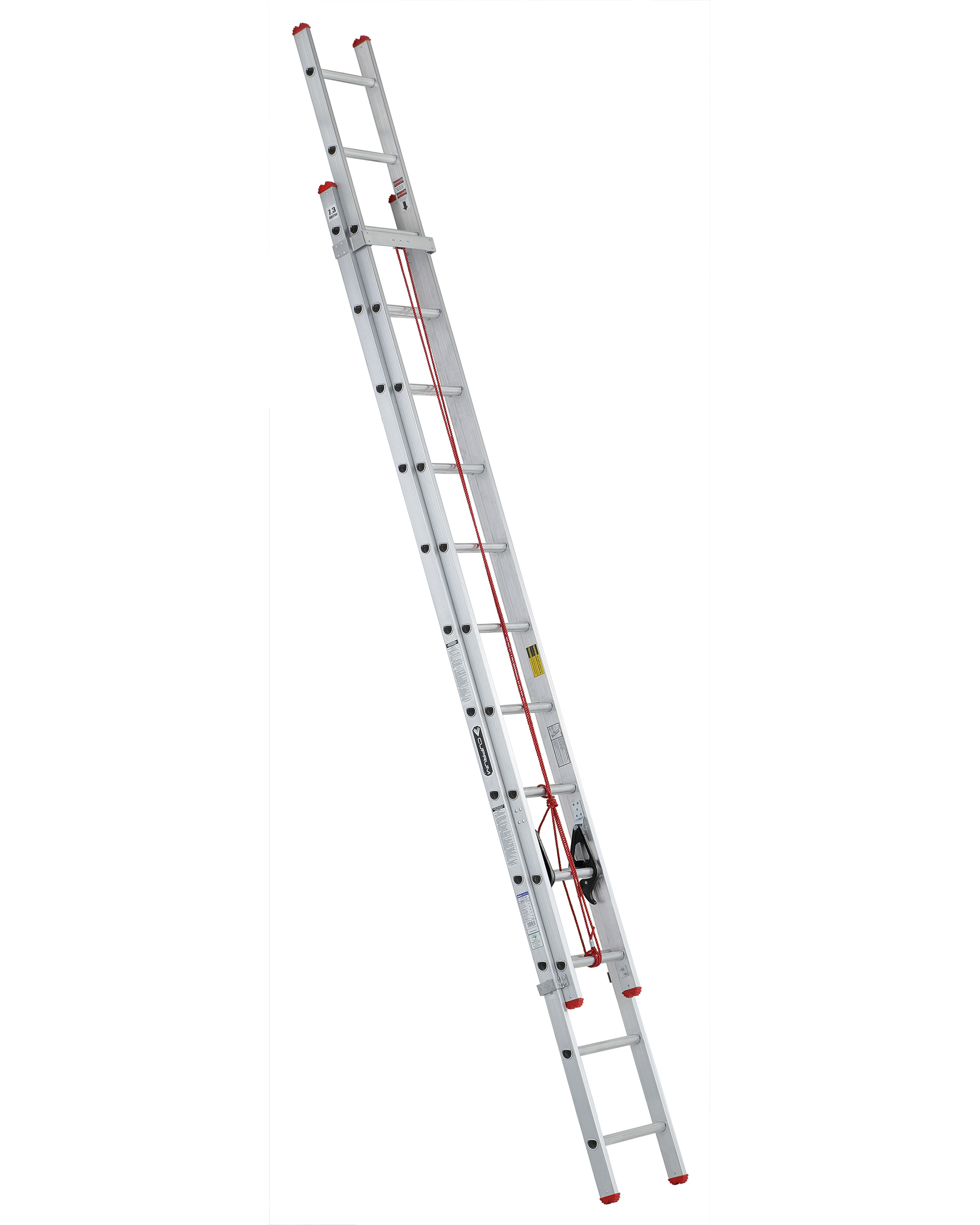 ESCALERA DE EXTENSIÓN GASERA DE ALUMINIO C-2327-24N