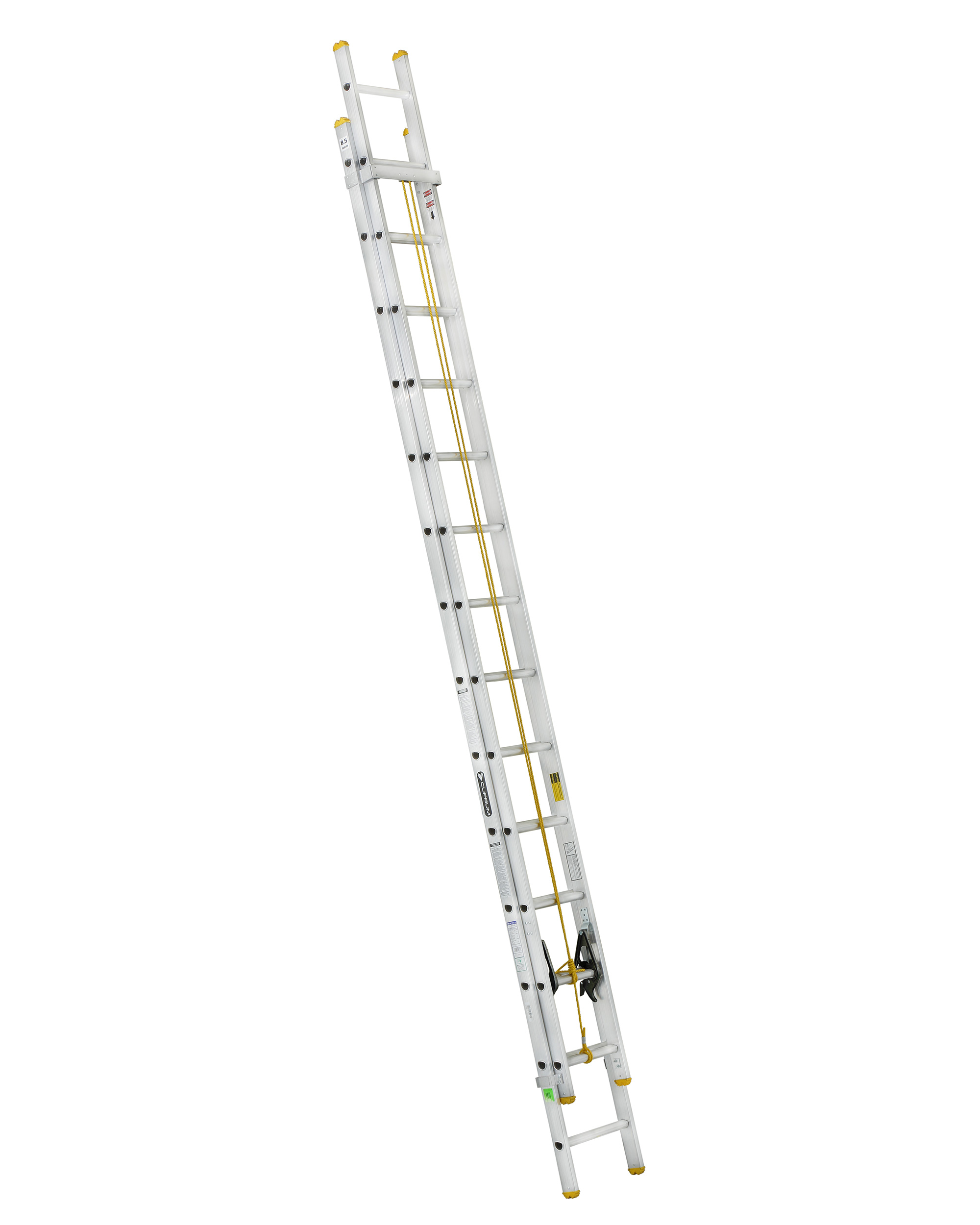ESCALERA DE EXTENSIÓN GASERA DE ALUMINIO C-2327-28N